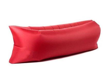 Obrázek z Nafukovací vak Lazy bag jednovrstvý - červený