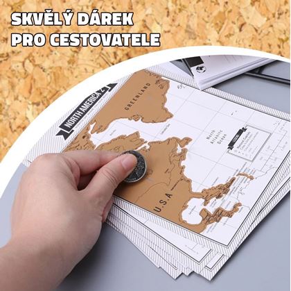 Obrázek z Cestovní deník se stíracími mapami