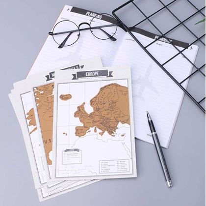 Obrázek z Cestovní deník se stíracími mapami