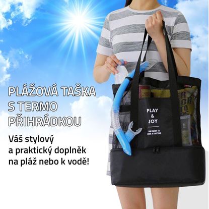 Obrázek Plážová taška s termo přihrádkou