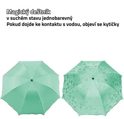 Obrázek z Magický deštník - mentolový