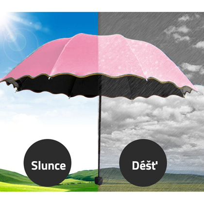 Obrázek z Magický deštník - světle růžový