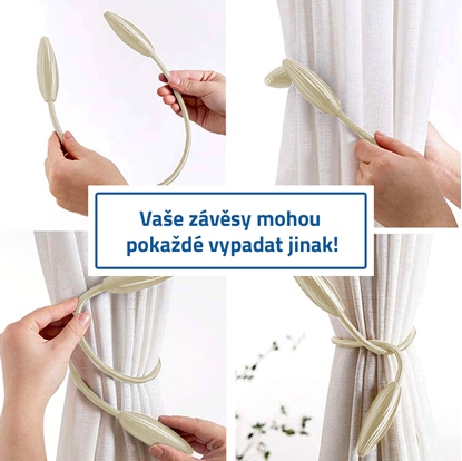 	ozdobná spona na závěsy