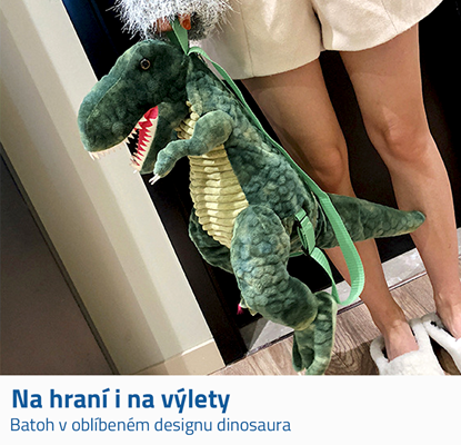 Školní batoh dinosaurus