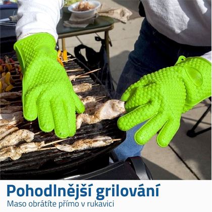 Silikonové rukavice