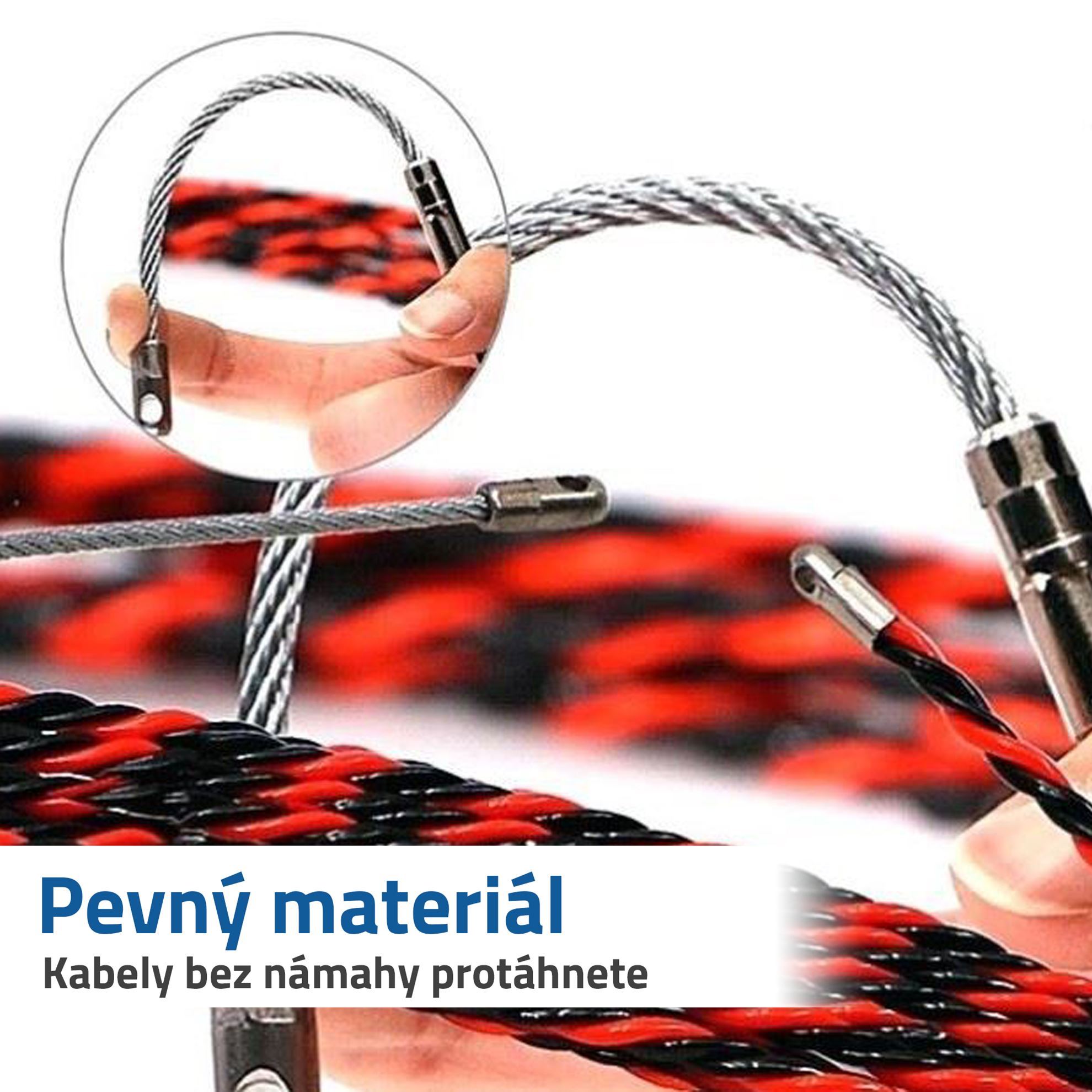 Jak protáhnout kabel pod sádrokartonem?