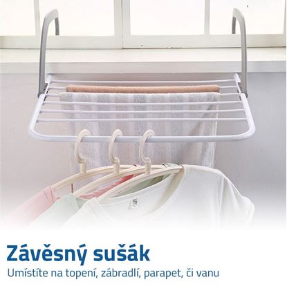 závěsný sušák na balkon