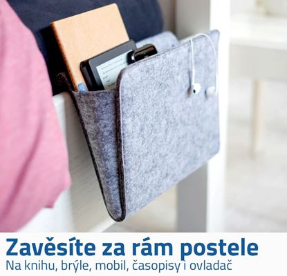 Organizér na postel 