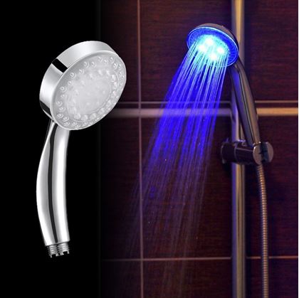 Barevná svítící LED sprcha	