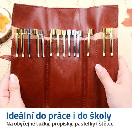 kožený penál