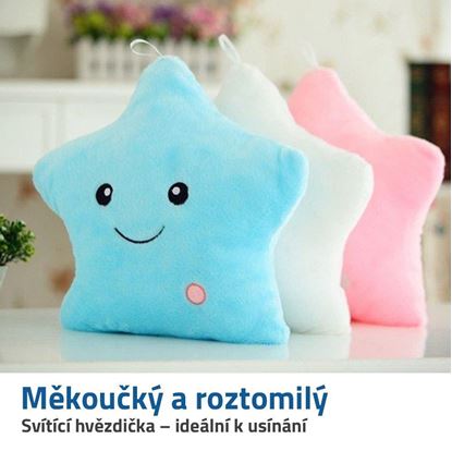 svítící polštář