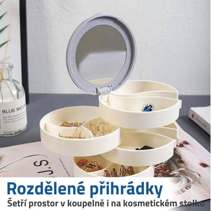 šperkovnice se zrcadlem