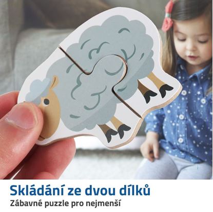 puzzle zvířátka