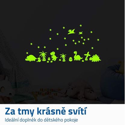 Samolepky svítící ve tmě 