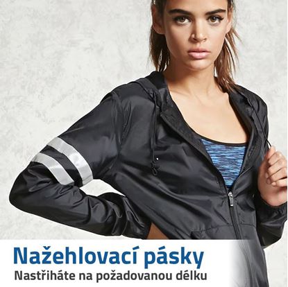 nažehlovací reflexní páska