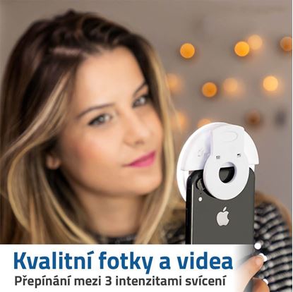 selfie kruhové světlo	