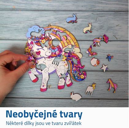 Dřevěné puzzle