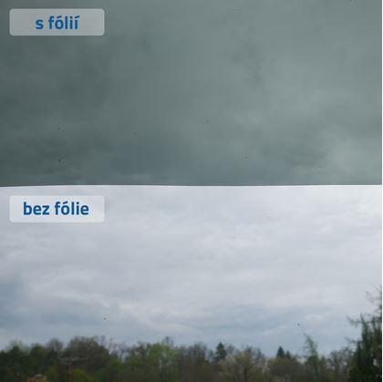 samolepící zrcadlová fólie	