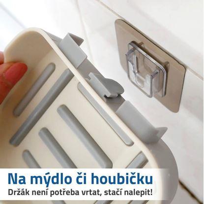 nástěnný držák na mýdlo