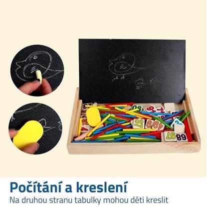 dřevěná tabulka