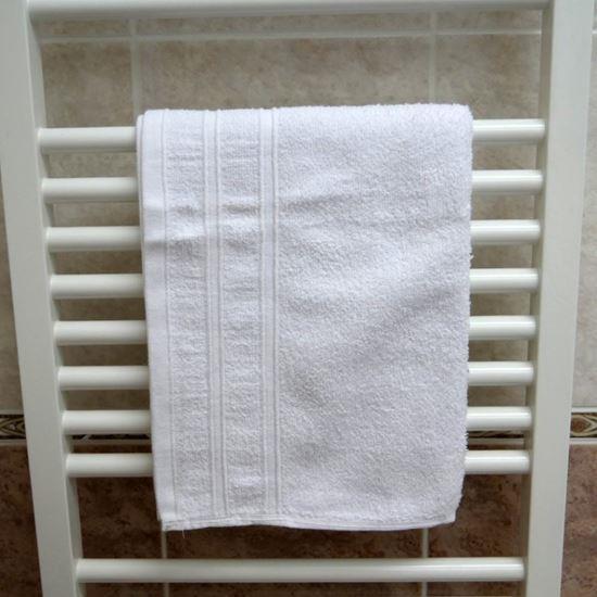 Obrázek z Ručník 100% bavlna 50 x 100 cm - bílý