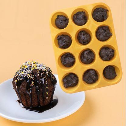 Obrázek Silikonová forma na 12 muffinů