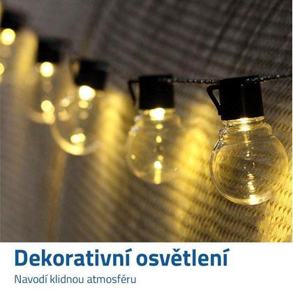 Obrázek z Světelný řetěz do interiéru - žárovky