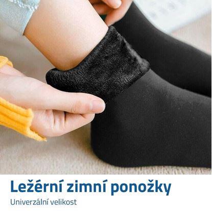 Obrázek Hřejivé ponožky s kožíškem