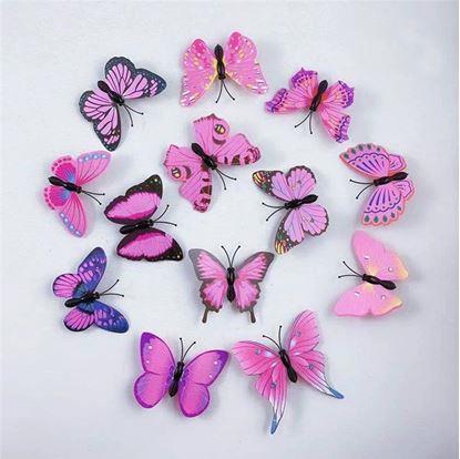Obrázek Sponky do vlasů motýlci 10 ks