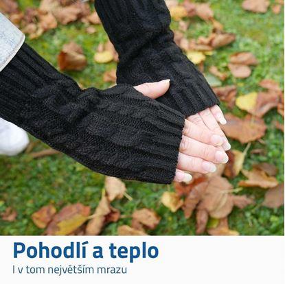Obrázek Pletené návleky na ruce