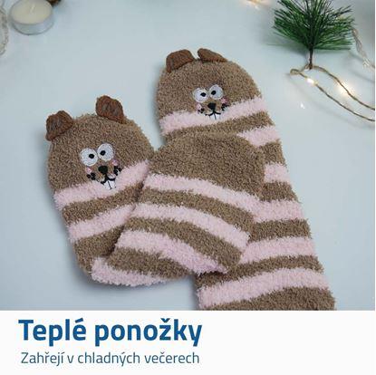 Obrázek Teplé ponožky v dárkové krabičce