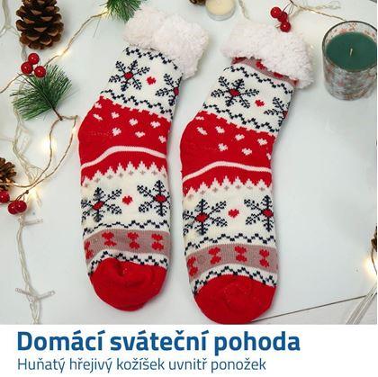 vánoční ponožky