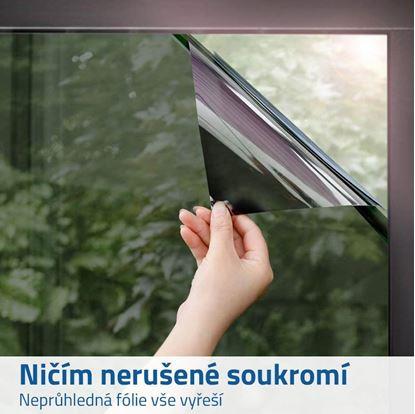 zrcadlová fólie na okna