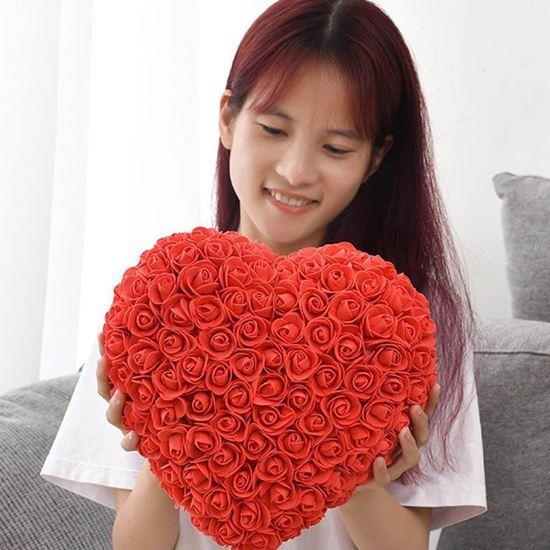 srdce z růží