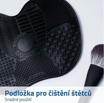 Silikonová podložka pro čištění štětců - růžová