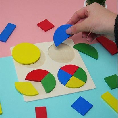 Obrázek Dětské geometrické puzzle