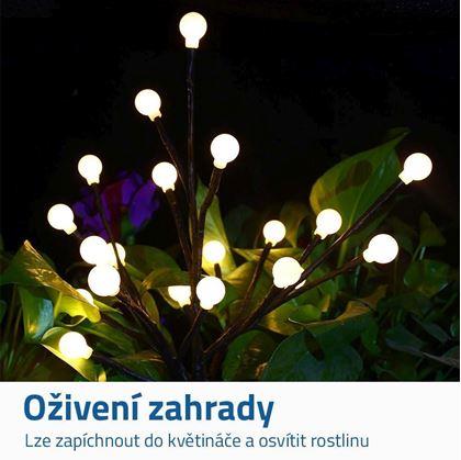 Obrázek z Solární zápich strom - kuličky