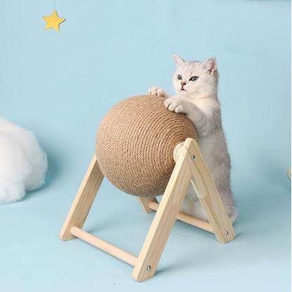 Obrázek Škrabadlo pro kočky - koule