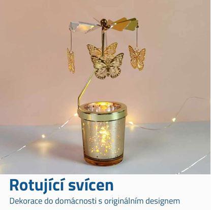 Obrázek Rotující svícen