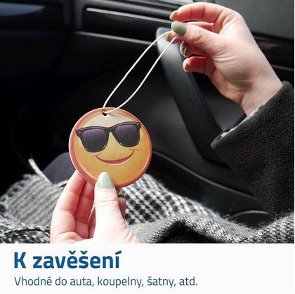Vůně do auta smajlík - kokos