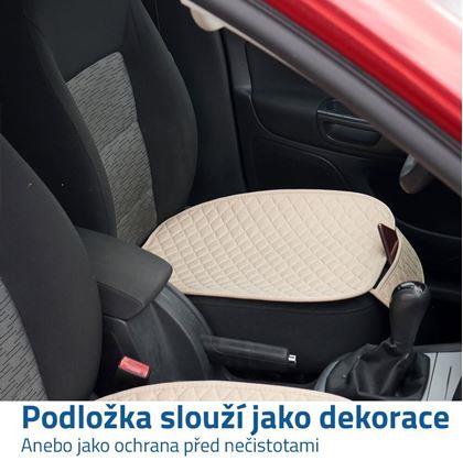 Podložka na sedadlo - béžová