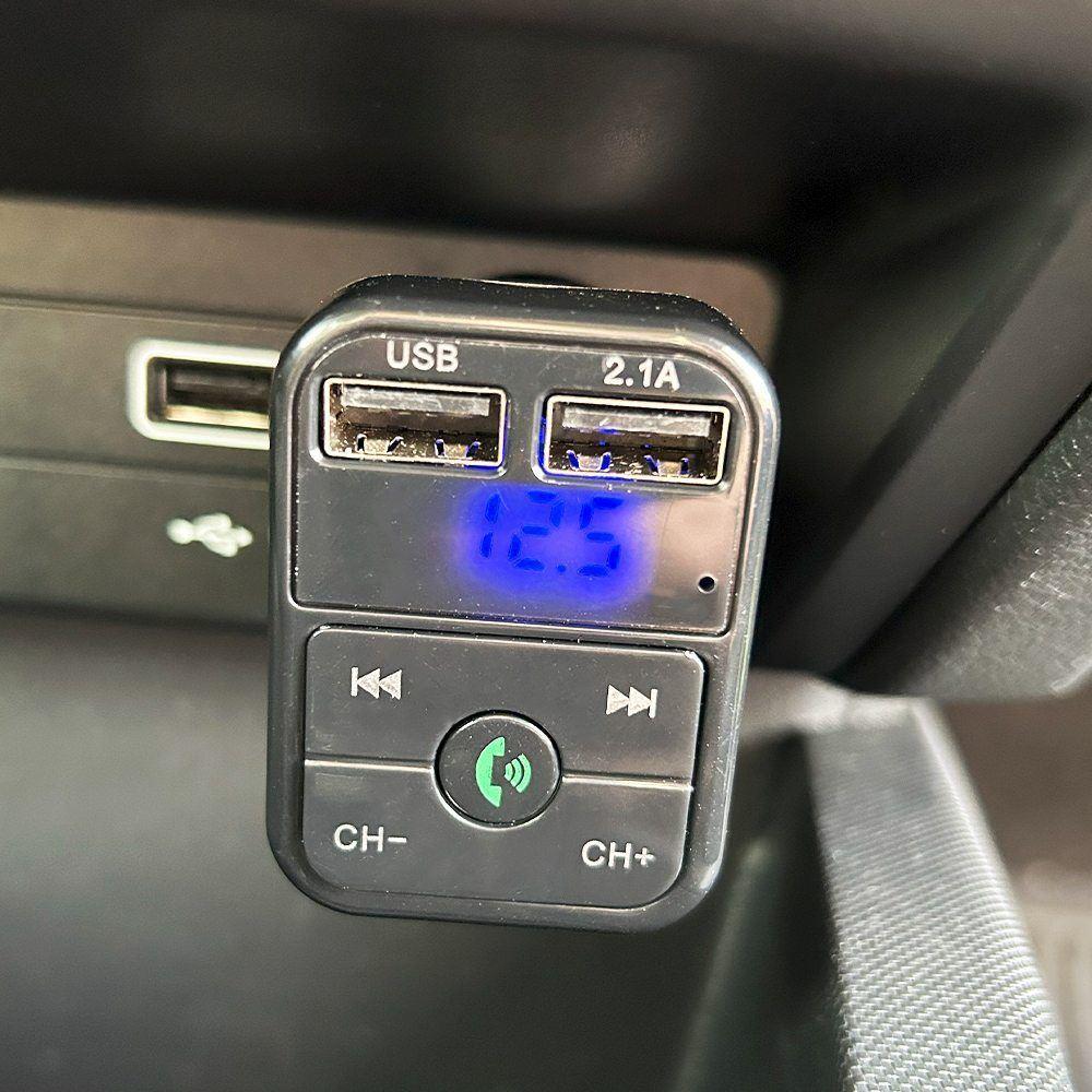 FM bluetooth transmitter do auta s USB