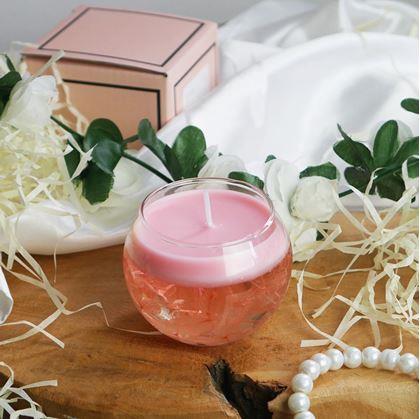 Obrázek z Gelová svíčka - růžová