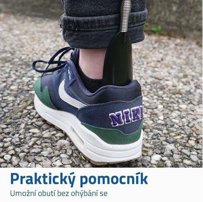 teleskopická obouvací lžíce