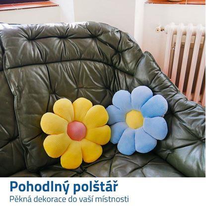 Polštář květina - růžový