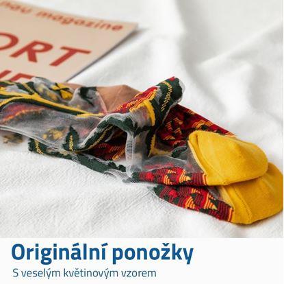 ponožky s květy