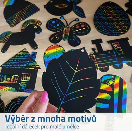 Velká vyškrabávací sada pro děti