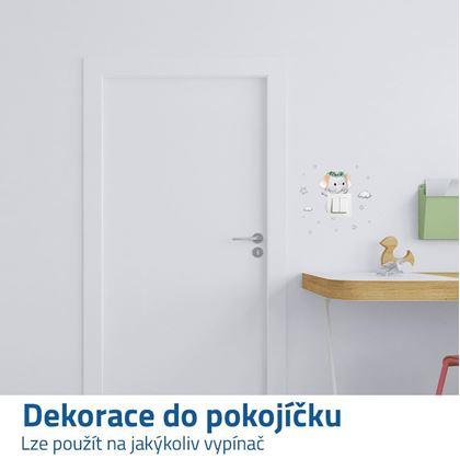 Dětská samolepka na vypínač - sloník