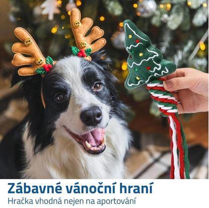 -Vánoční hračka pro psy