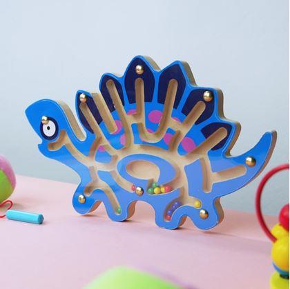 Obrázek z Magnetické bludiště - stegosaurus